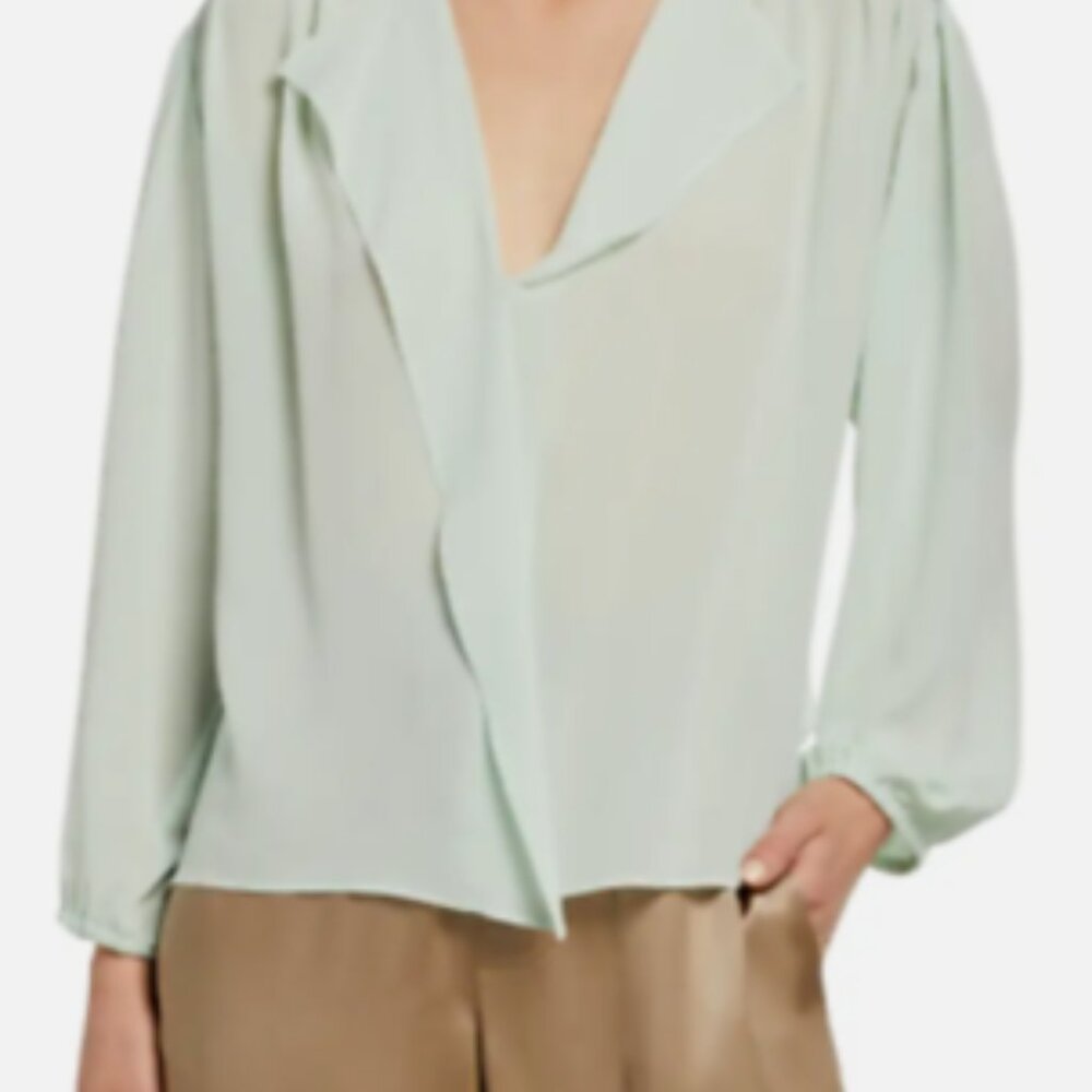 NWT Vince 100% silk blouse XS